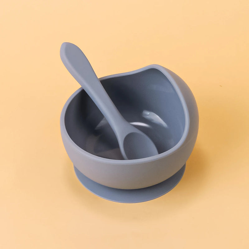 Silicone Suction Bowl | Silicone Tableware Set | Tot-Aide