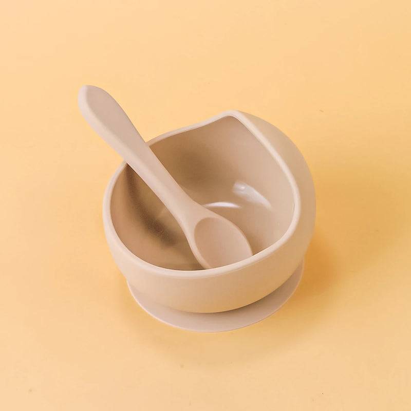 Silicone Suction Bowl | Silicone Tableware Set | Tot-Aide