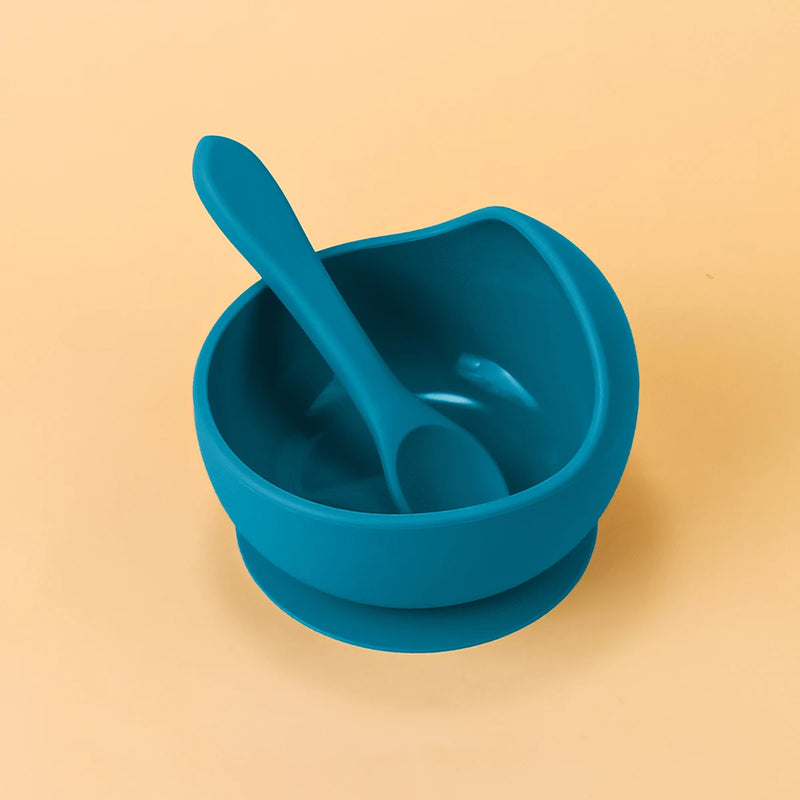 Silicone Suction Bowl | Silicone Tableware Set | Tot-Aide