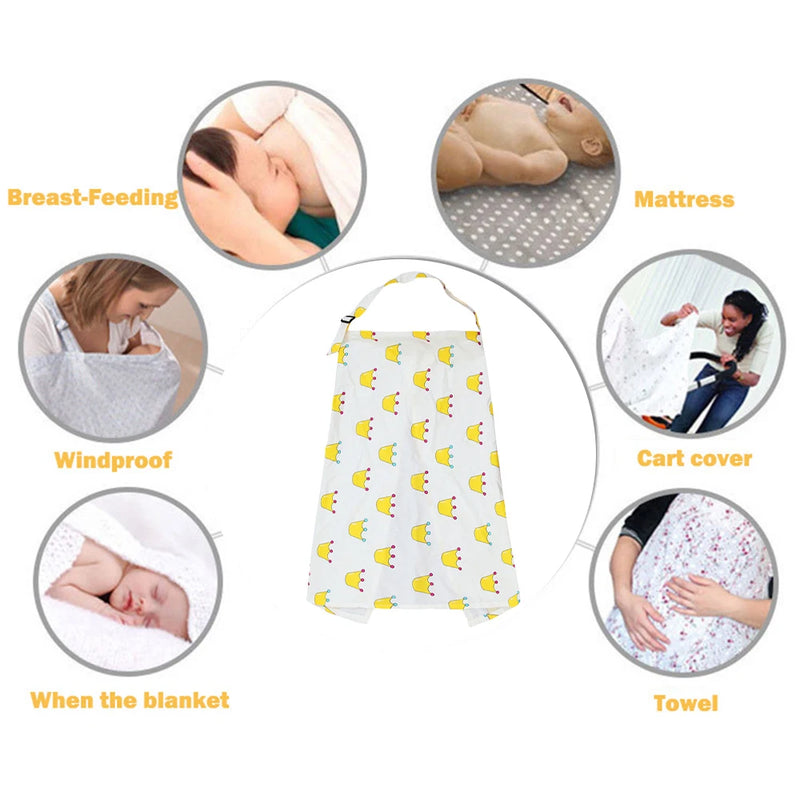 Breathable Baby Feeding Nursing Covers Mum Breastfeeding Nursing Poncho Cover Up