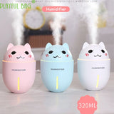 New Fashion Children's Toys!Lovely cat modeling Air Humidifier with LED night light USB charging