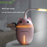 New Fashion Children's Toys!Lovely cat modeling Air Humidifier with LED night light USB charging