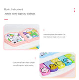 Baby Toys Rotating Music Piano with Light Sound 12 to24 Months Educational Toys Animals Sounding Keyboard Kids Playing Type Gift