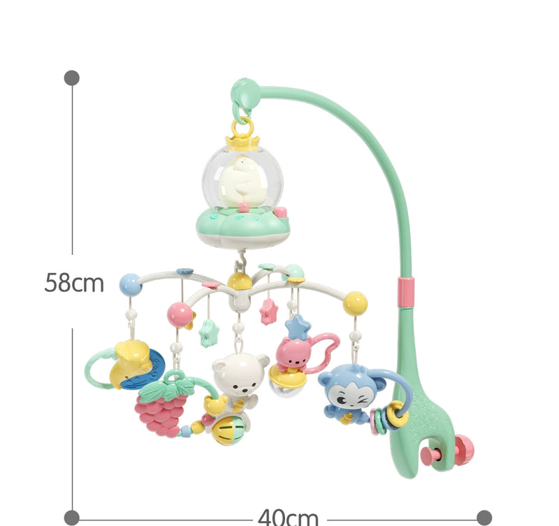 Bedside Stroller Rotate Educational Hanging Comfort Rattle