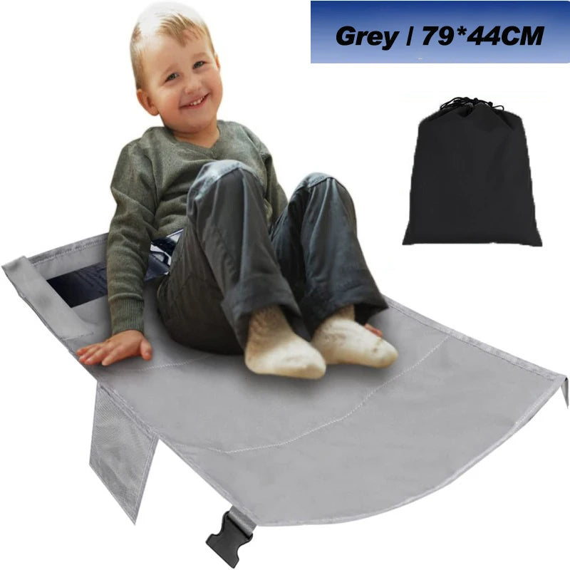 Children Travel Airplane Bed Portable Toddler Airplane Footrest Seat Extender Hammock