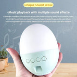 Portable Bluetooth Speaker Baby Soother Music RGB Mood Light Lullaby Sleep White Noise Wireless Bass Soundbar Player Headphones