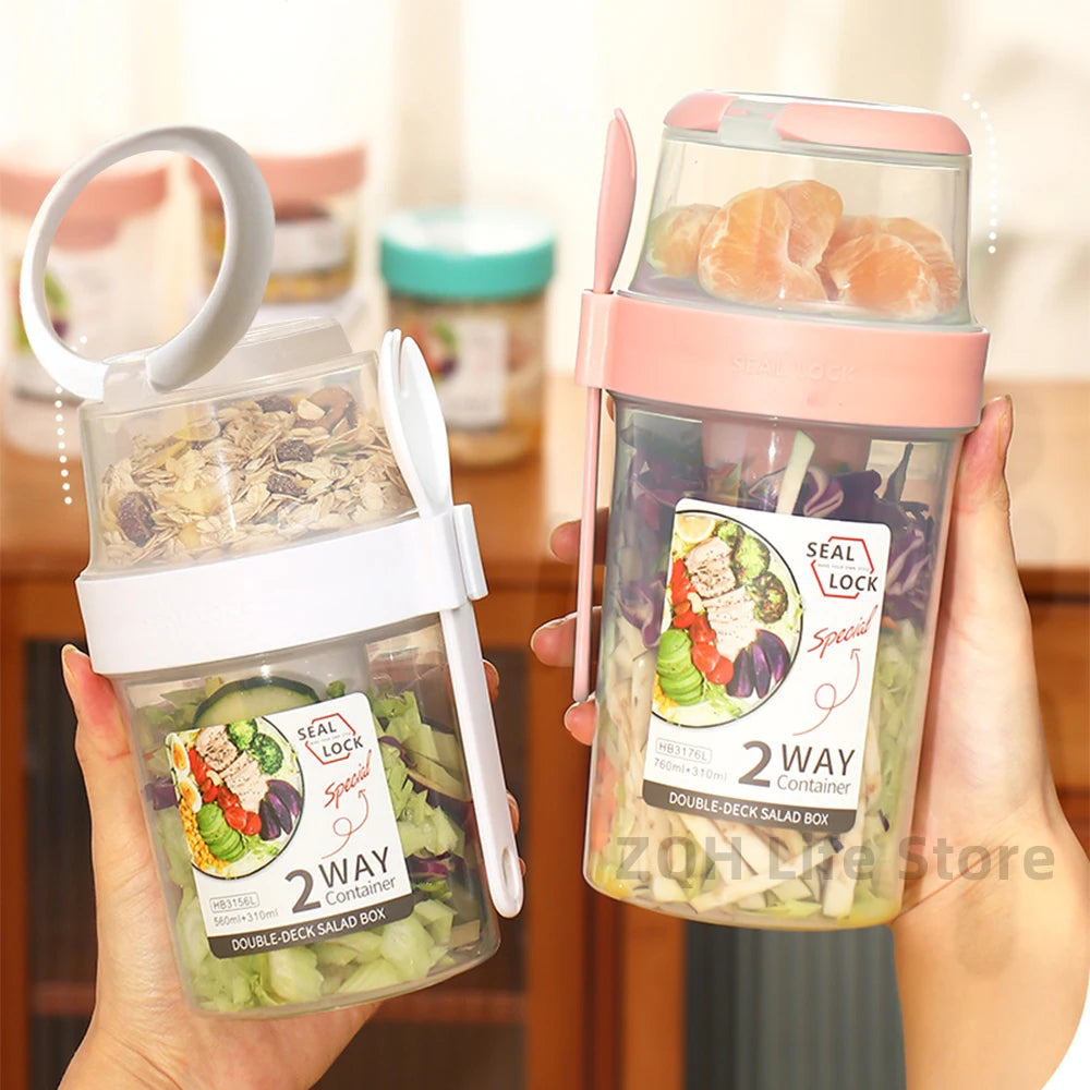 1L Portable Breakfast Cups