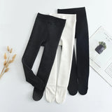 girls pantyhose autumn and winter fleece warm thickened flat kids leggings dance