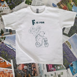 Fafo Bear Baby T Shirt Grunge Clowncore Weirdcore Clothing Soft Kidcore Funny Y2K Meme Crop Top