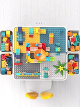 40cm Building Block Table Large Size Particle Assembled Puzzle Children's Puzzle Toy Baby's Multi-function Game Table Gift