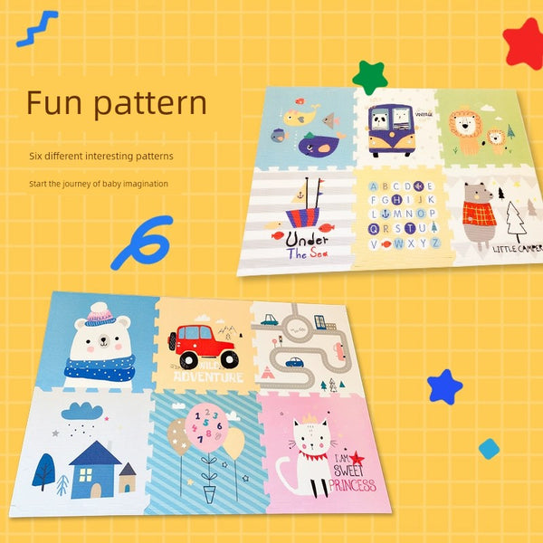 Play Sky Play Ground Child Play Mat Fun Pattern Environmental