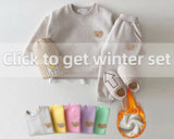 Fashion Toddler Baby Boys Girl Fall Clothes Sets Baby Girl Clothing Set Kids Sports Bear Sweatshirt Pants 2Pcs Suits Outfits