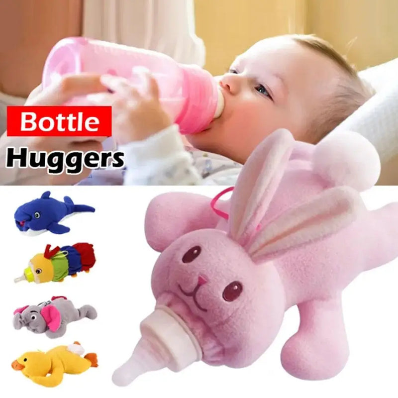 Cute Plush Feeding Bottle Pouch Cover