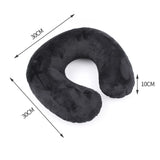 U-shaped Travel Pillow Car Air Flight Office Inflatable Neck Pillow