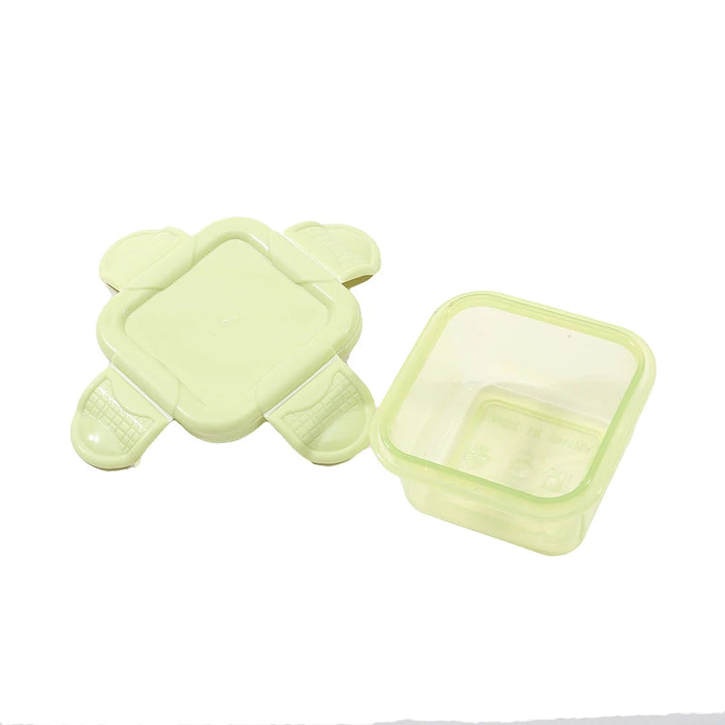 Dispensing Crisper Box Food Grade Thickened Sealed Pet Food Box Baby Food Storage Box Toddler Kids Snack Container