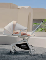 High View Portable Baby Stroller Compact Lightweight Travel Stroller for Babies & Toddlers With 360°Swivel Seat