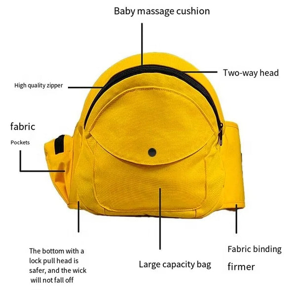 Hot Selling  Multifunction Waist Stool Baby Carrier Hip Seat Baby Carriers Bag Organic Cotton Baby Carrier