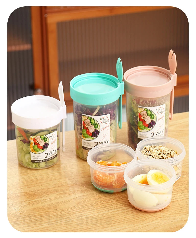 1L Portable Breakfast Cups