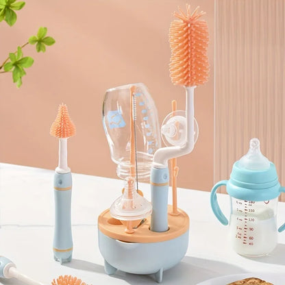 Portable 6 in 1 Baby Bottle Cleaner