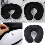 U-shaped Travel Pillow Car Air Flight Office Inflatable Neck Pillow