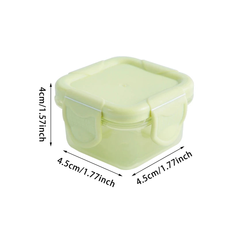 Dispensing Crisper Box Food Grade Thickened Sealed Pet Food Box Baby Food Storage Box Toddler Kids Snack Container